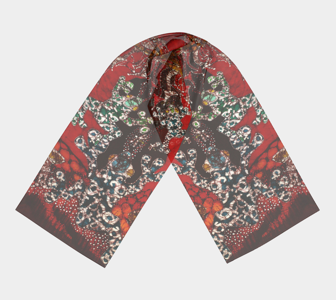 Magic Frogs Long Scarf preview #3