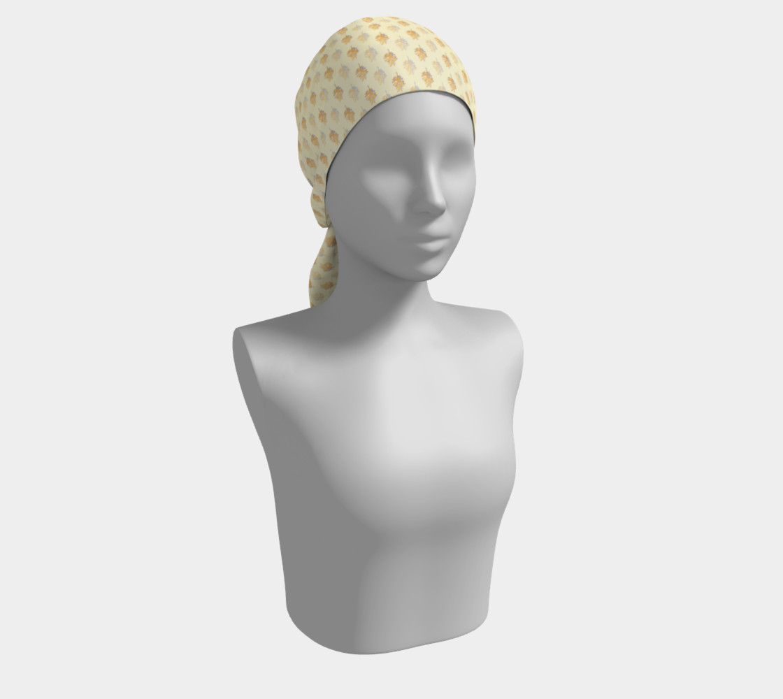 Forsythia At Noon in Buttercream Long Scarf preview #2