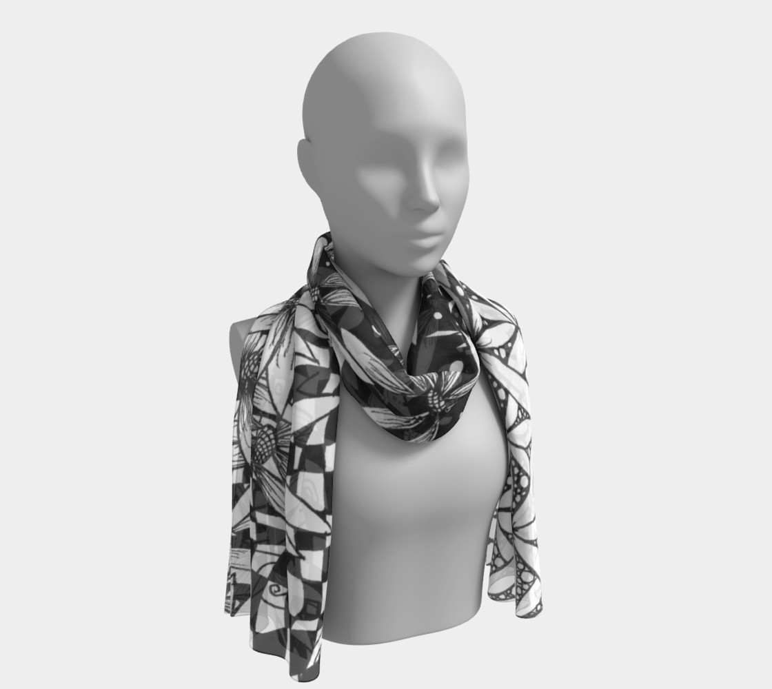 Flower of LIfe Gradient Scarf thumbnail #2