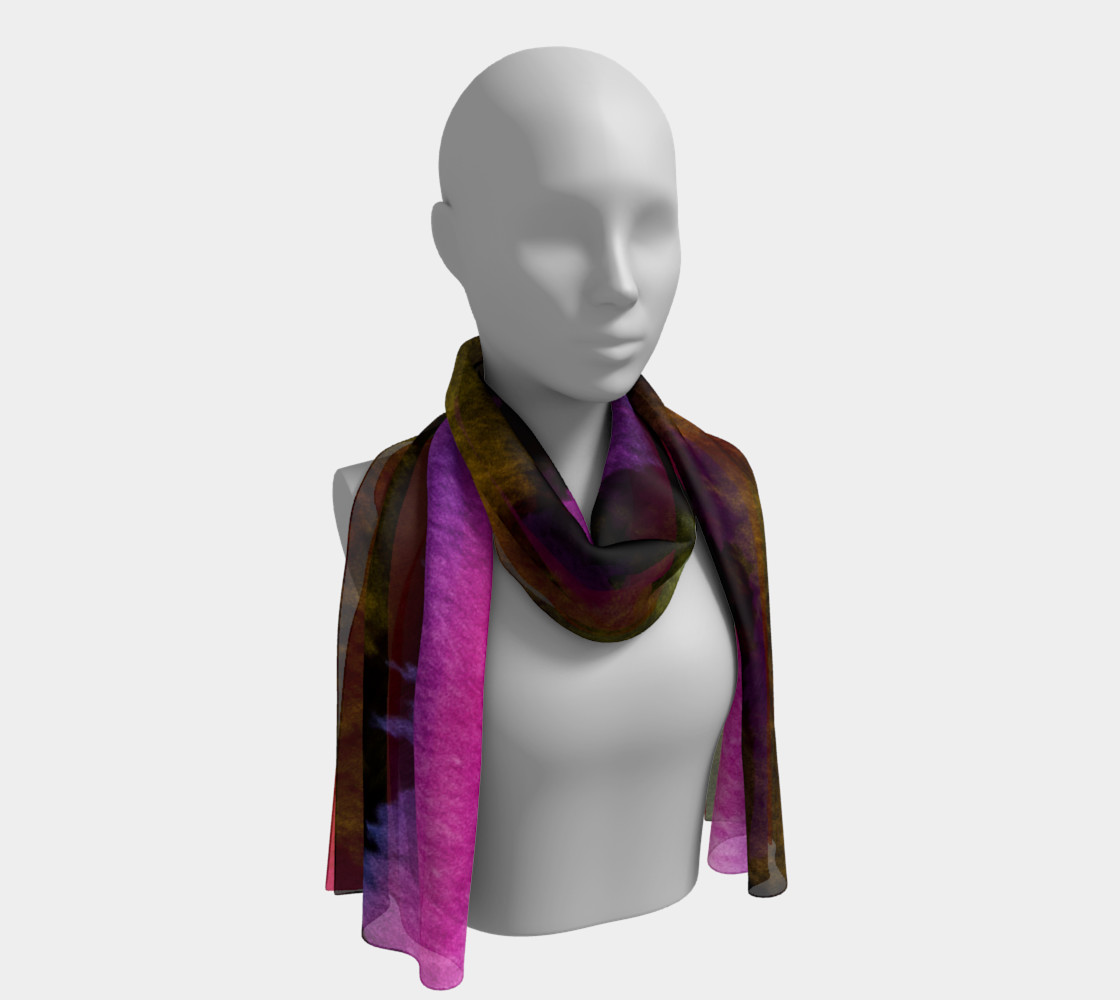 Dramatic Desert Sky Long Scarf preview #1