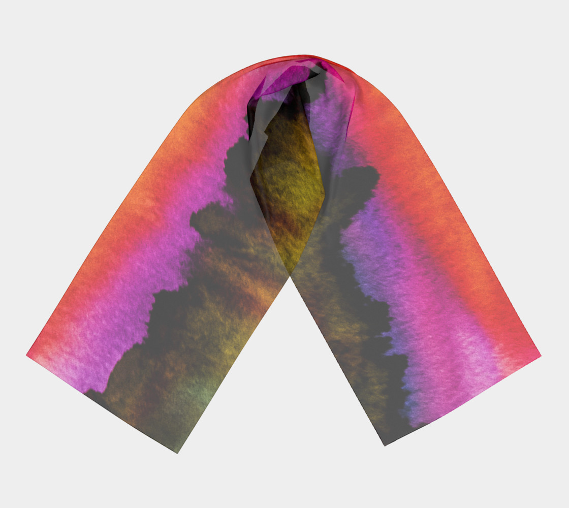 Dramatic Desert Sky Long Scarf preview #3