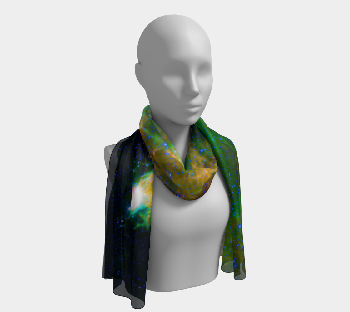 Emerald Nebula Long Scarf preview #1