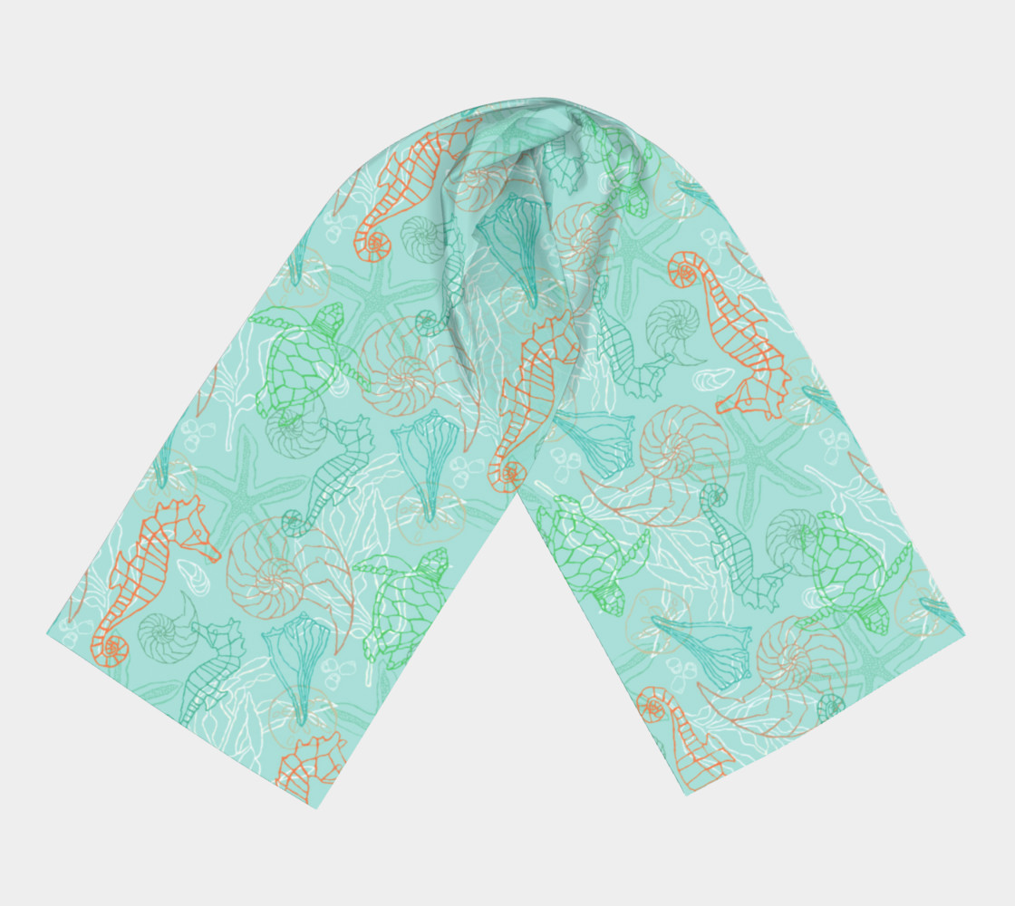 Seahorse Melody in Turquoise preview #3