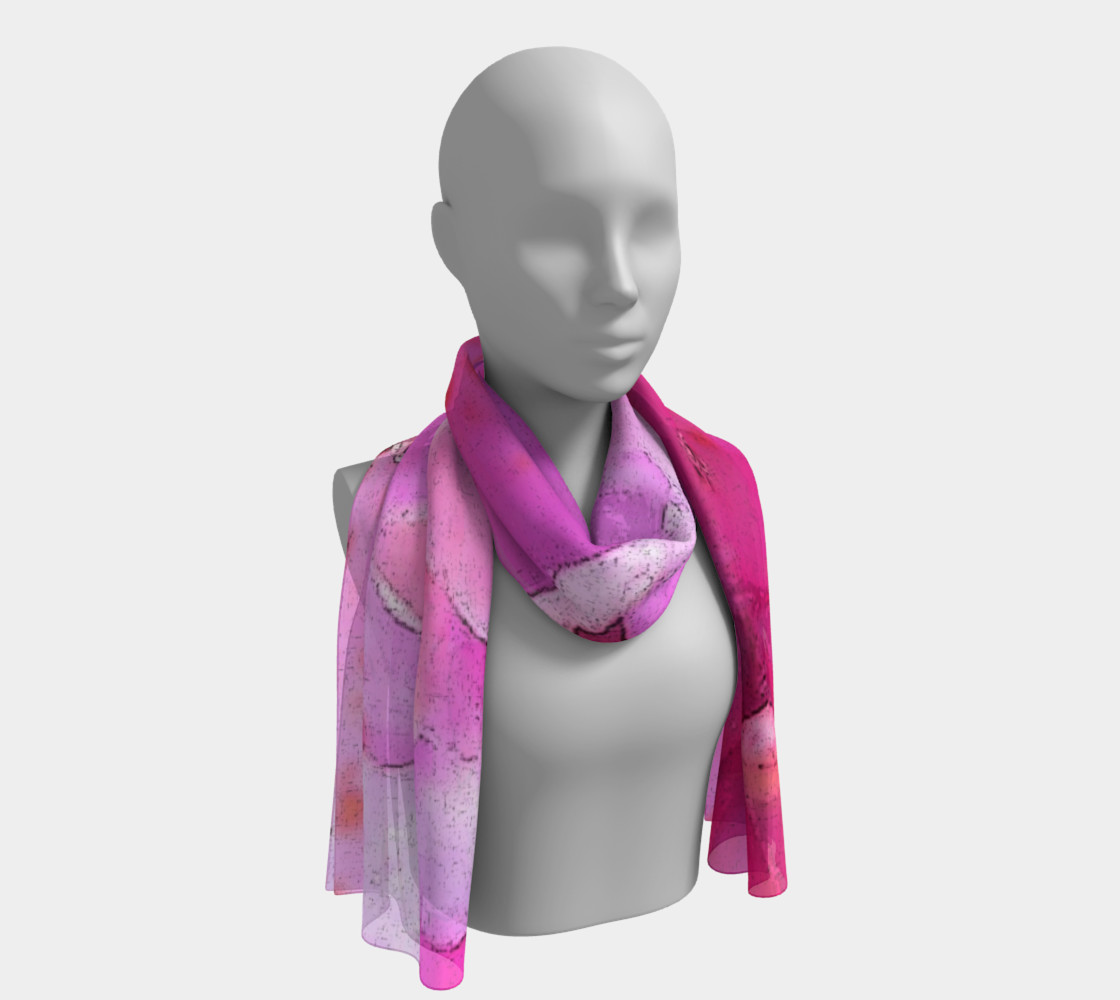 Magenta Rhodi Long Scarf 160513 preview #1