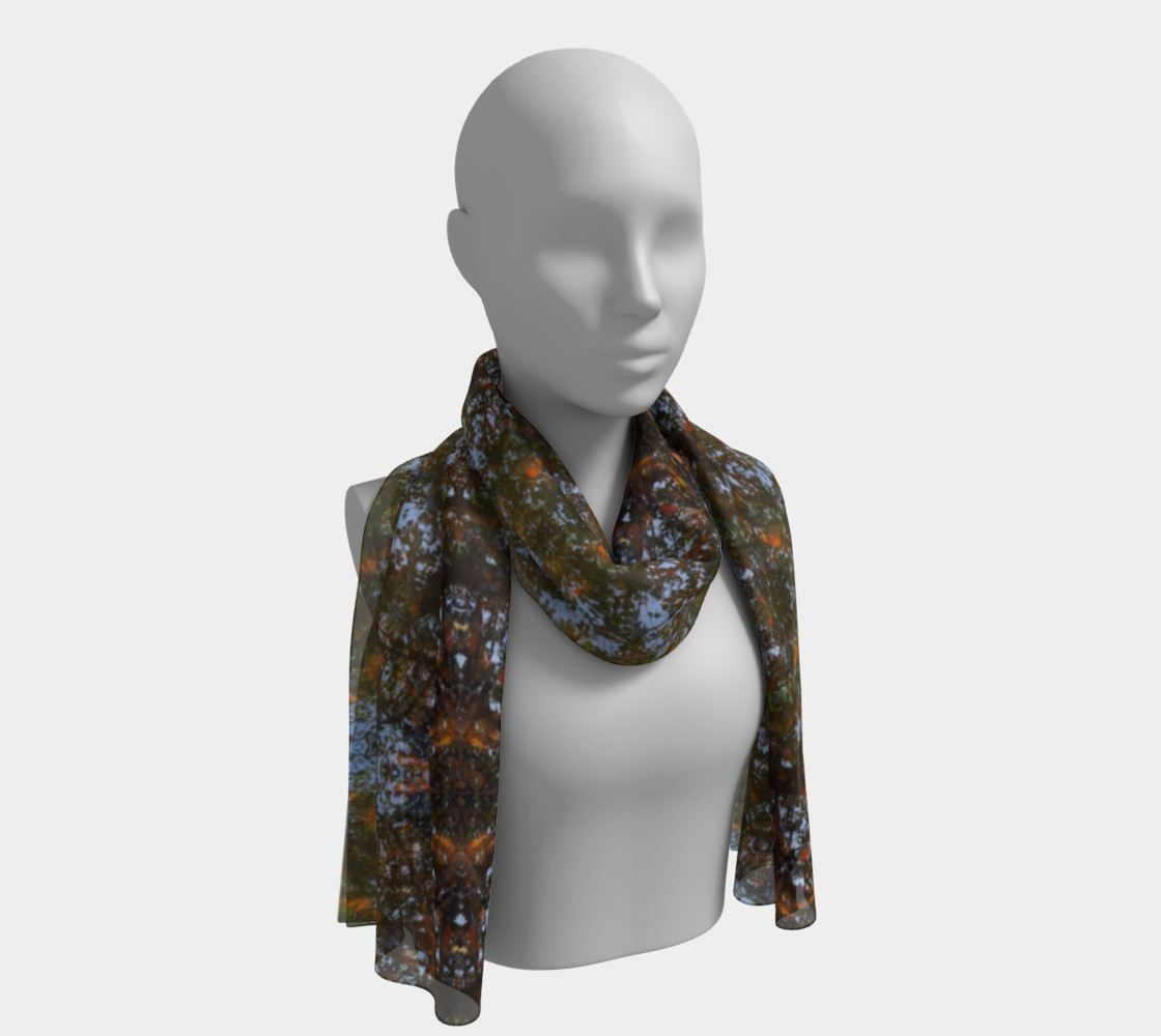 Ripple & Leaf Long Scarf preview #1