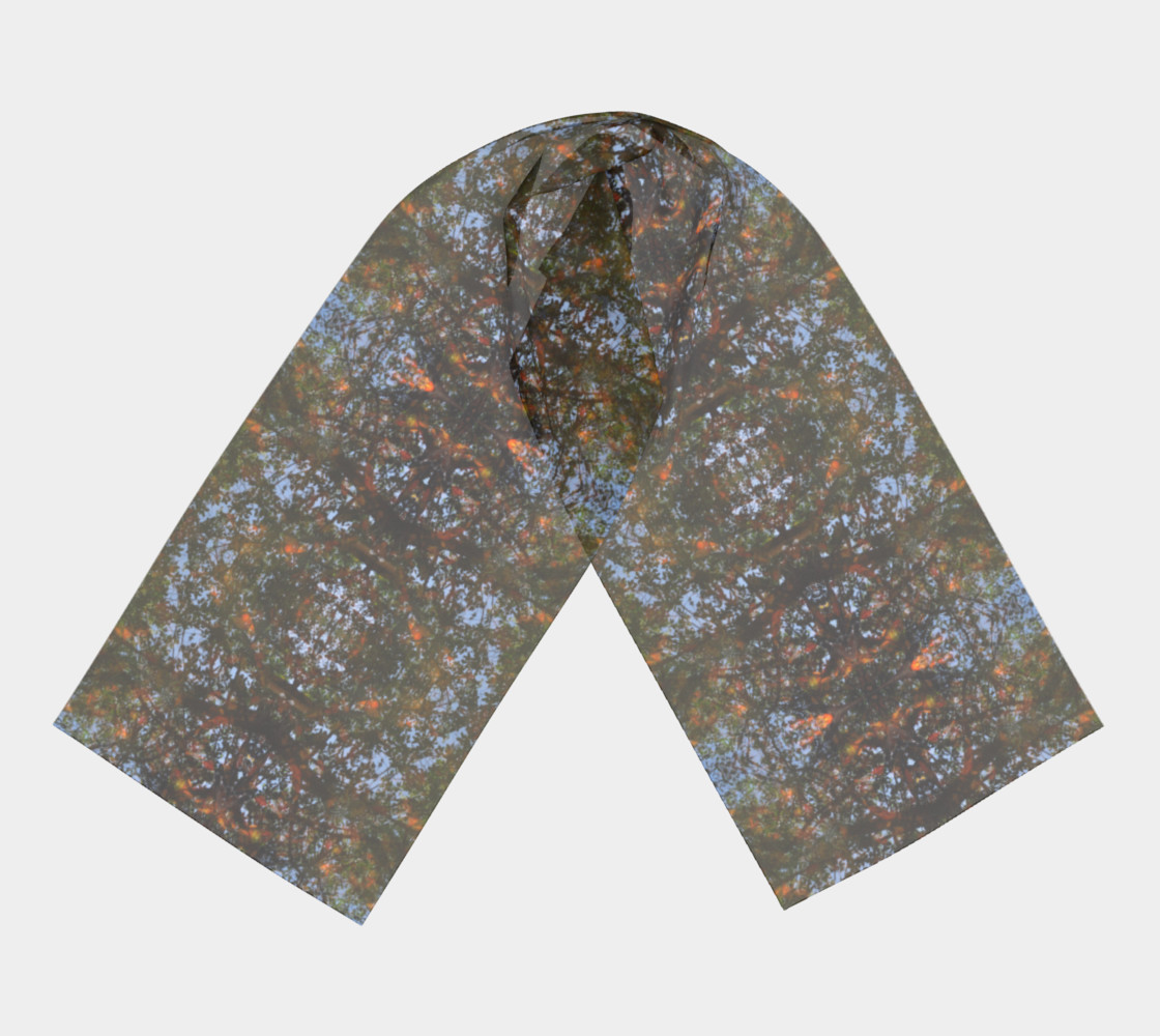 Ripple & Leaf Long Scarf preview #3