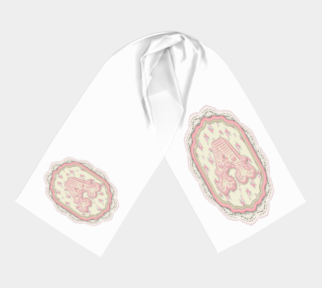 pink a monogram preview #3