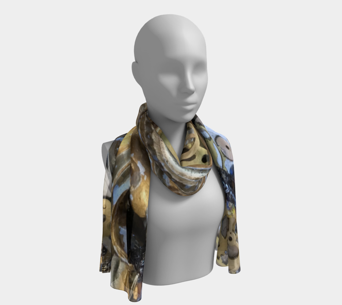 Antique Steam Long Scarf preview #1