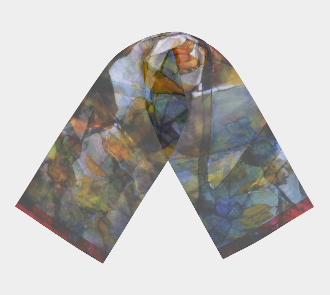 Autumn Leaves Long Scarf preview #3