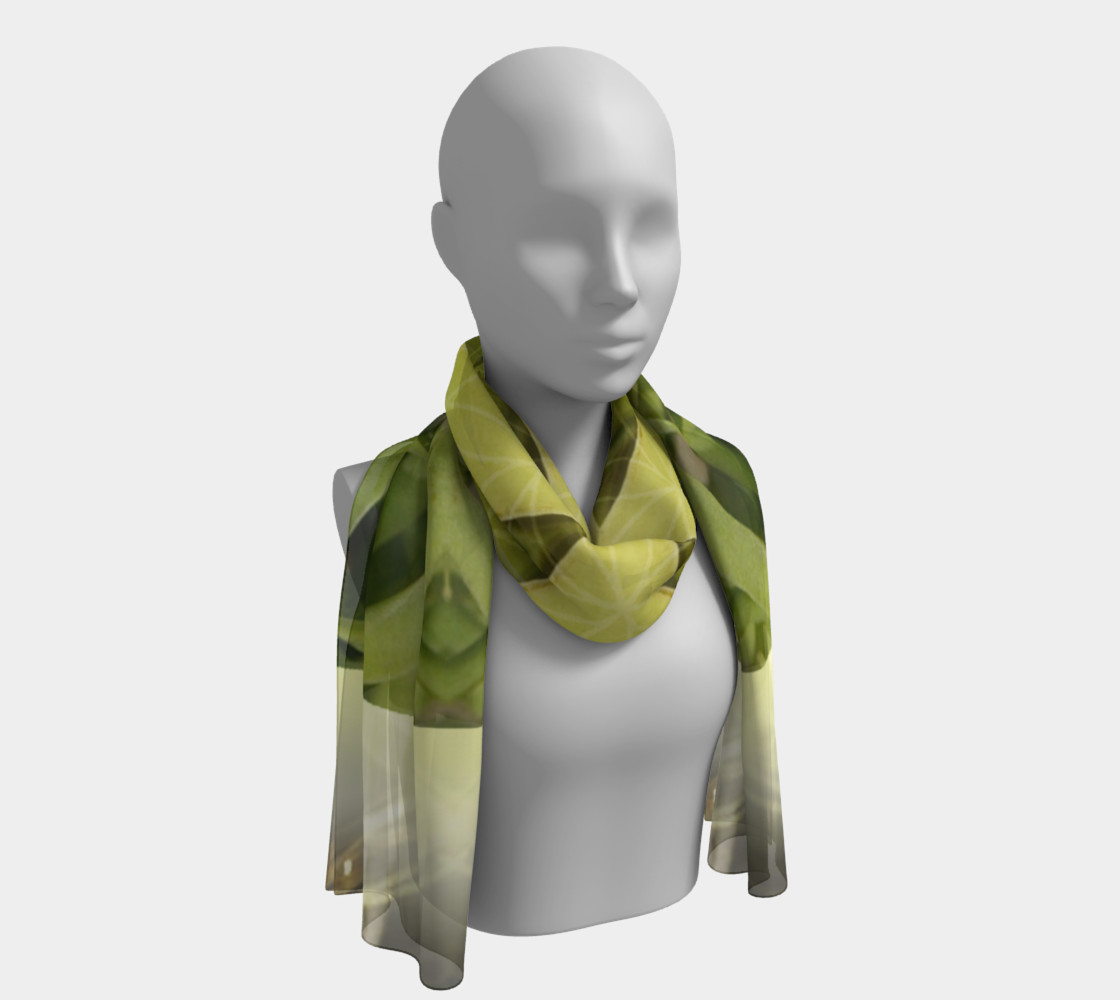 Ylang Ylang Dreams Long Silk Scarf preview #1