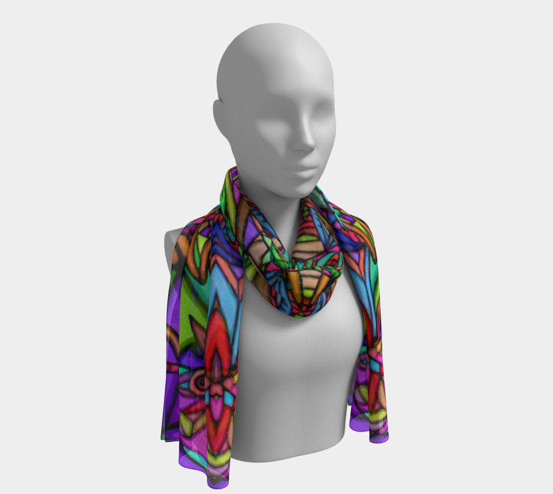 Fern scarf preview #1