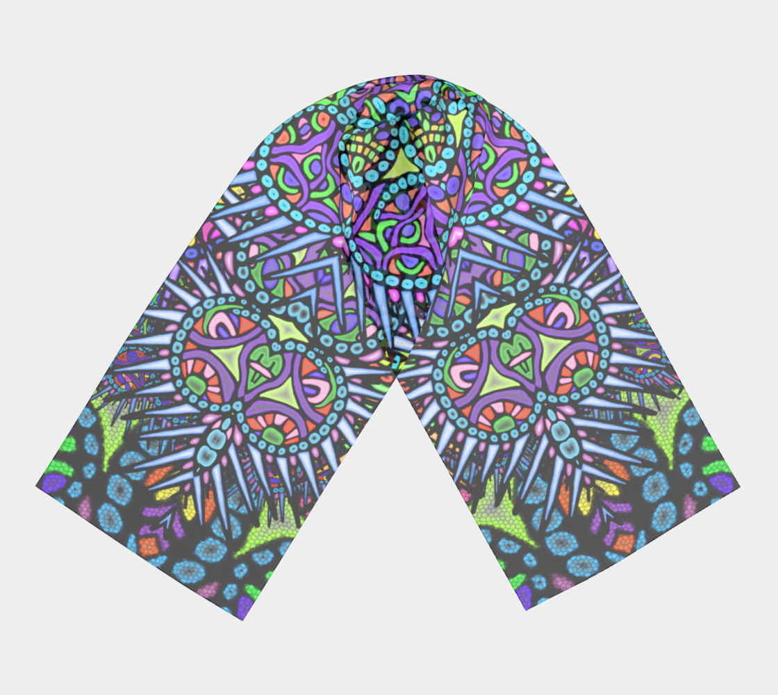 Glass Beads scarf preview #3