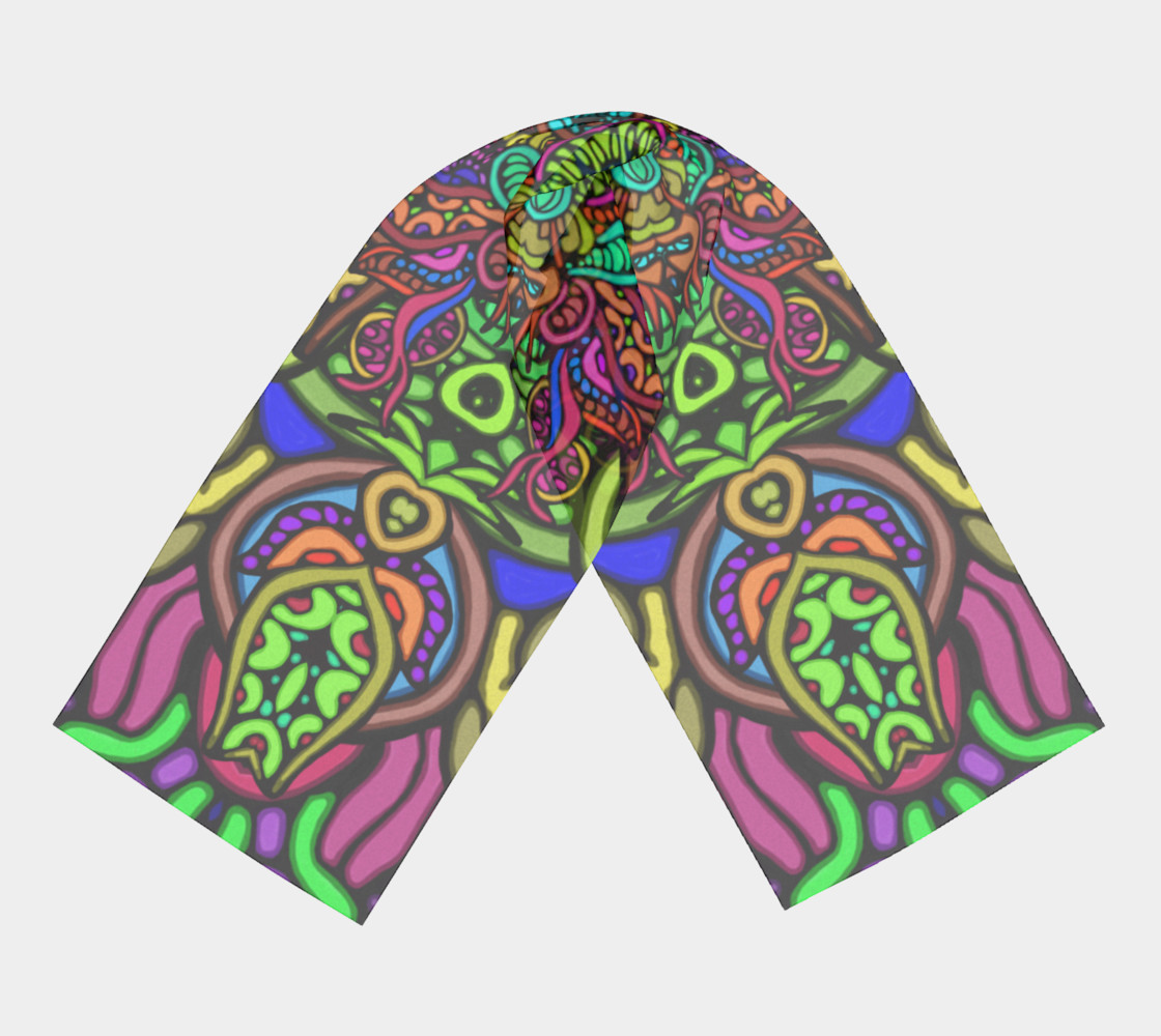 Gloria scarf preview #3