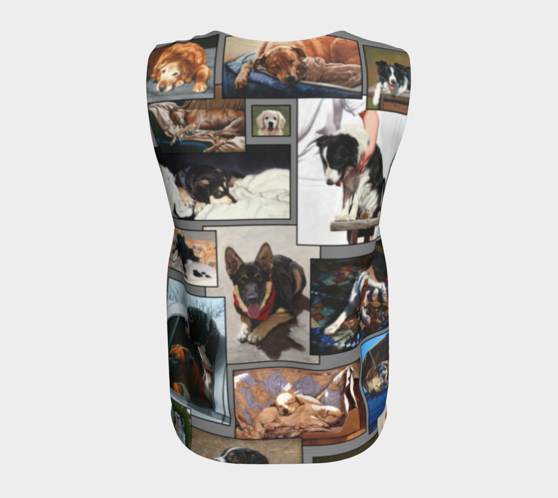 Dogs Loose Tank Top preview #6