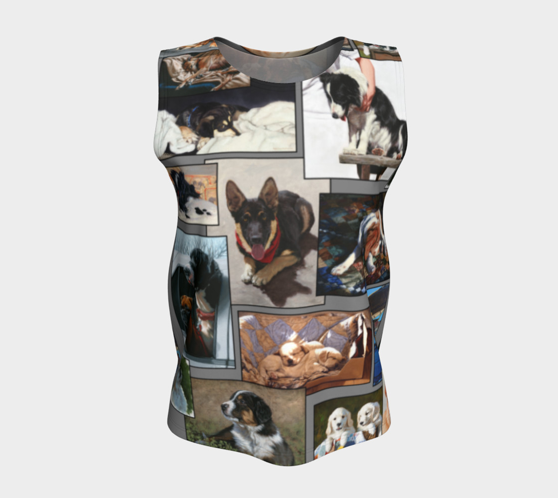 Dogs Loose Tank Top preview #5