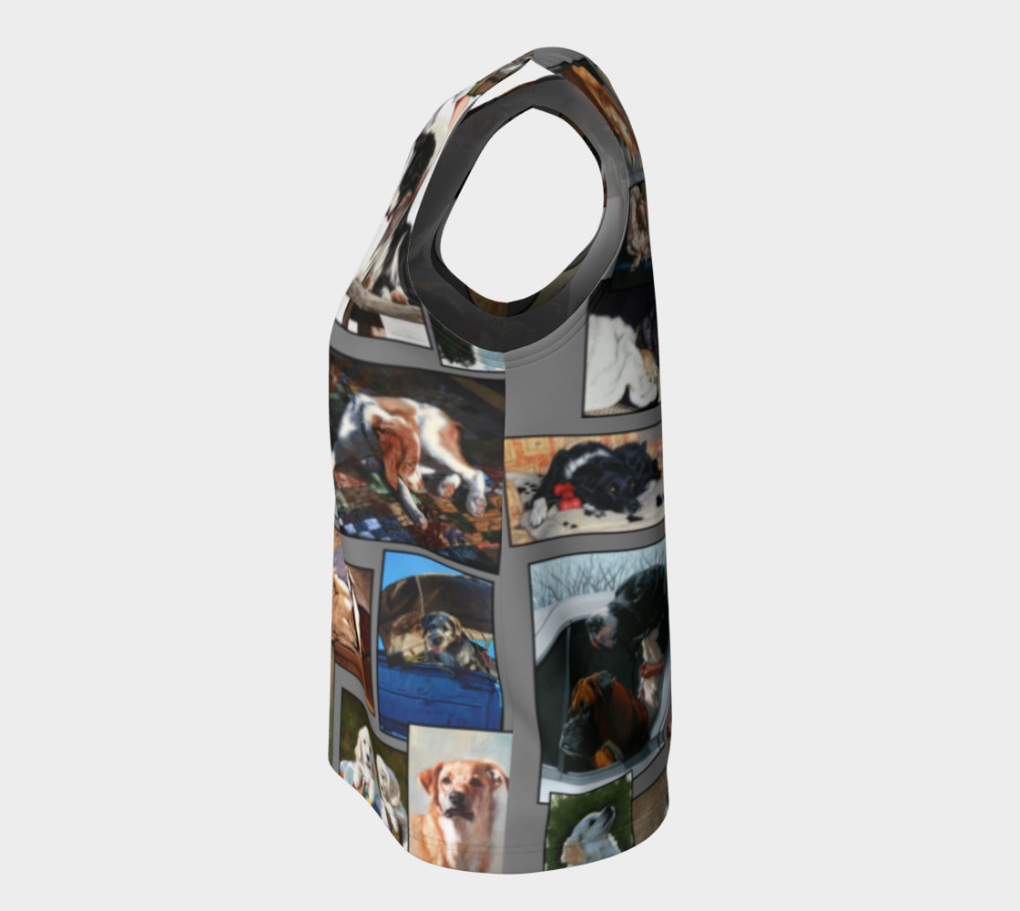 Dogs Loose Tank Top preview #7