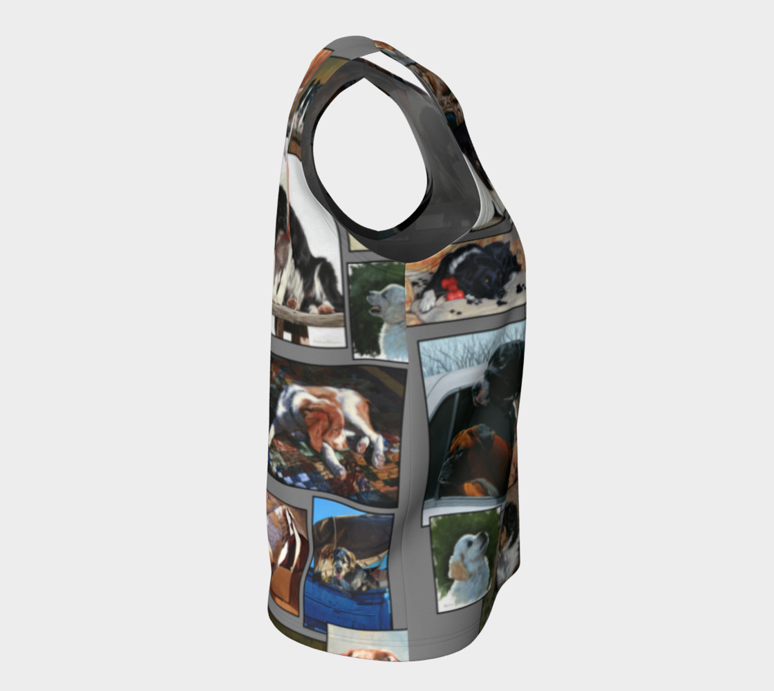 Dogs Loose Tank Top preview #8
