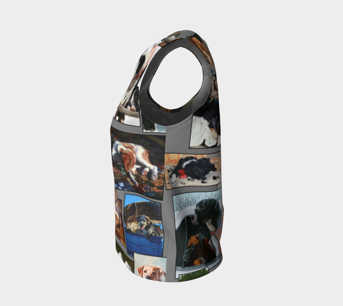 Dogs Loose Tank Top preview #3