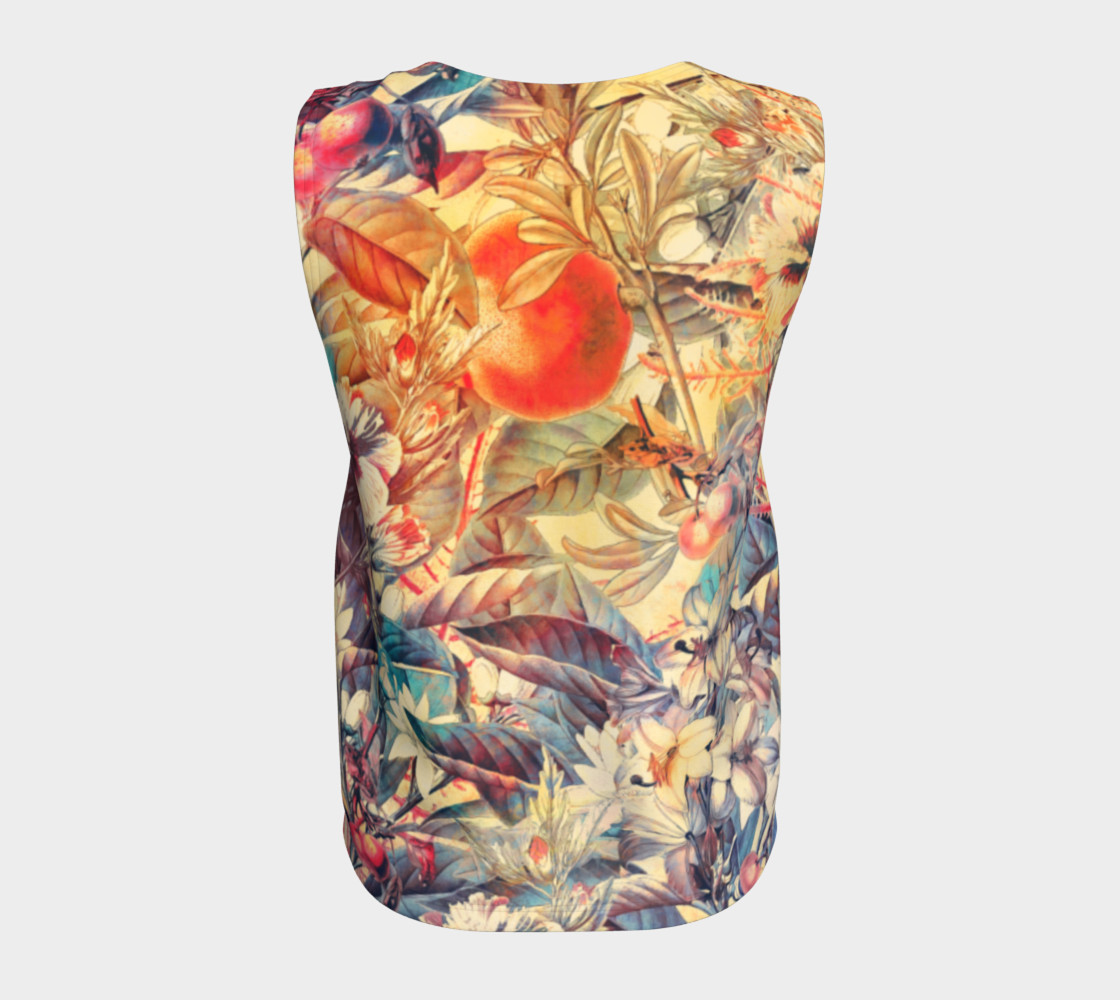 flowers and fruits loose tank top preview #6