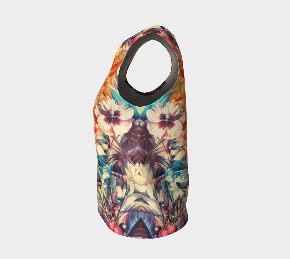 flowers and fruits loose tank top preview #3