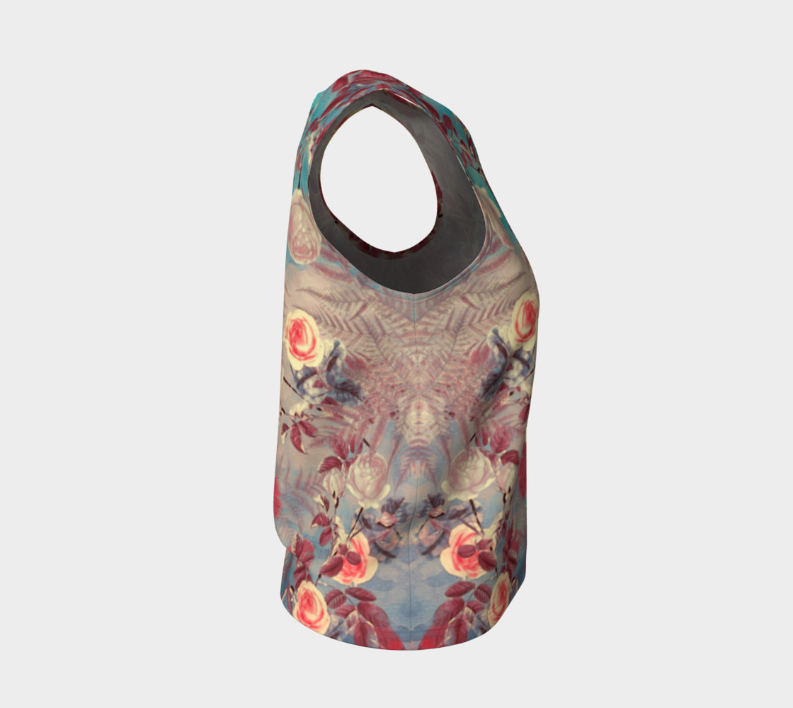 flowers pastel loose tank top preview #4