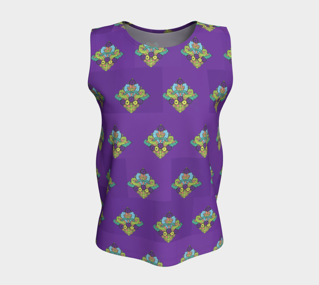 Aperçu de The Diamond Life Loose Tank Top #5