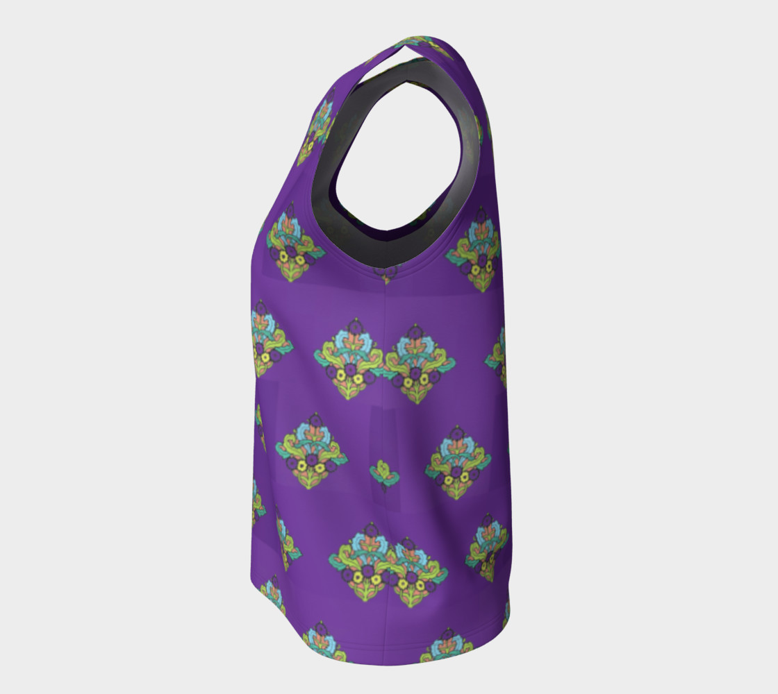Aperçu de The Diamond Life Loose Tank Top #7
