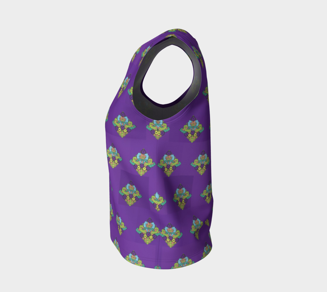 Aperçu de The Diamond Life Loose Tank Top #3