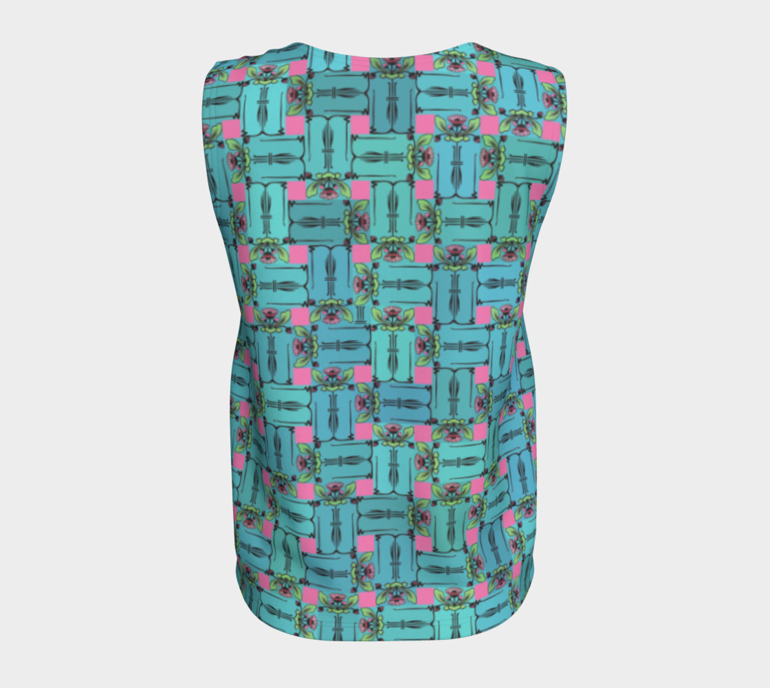 Charming Weave Loose Tank preview #6