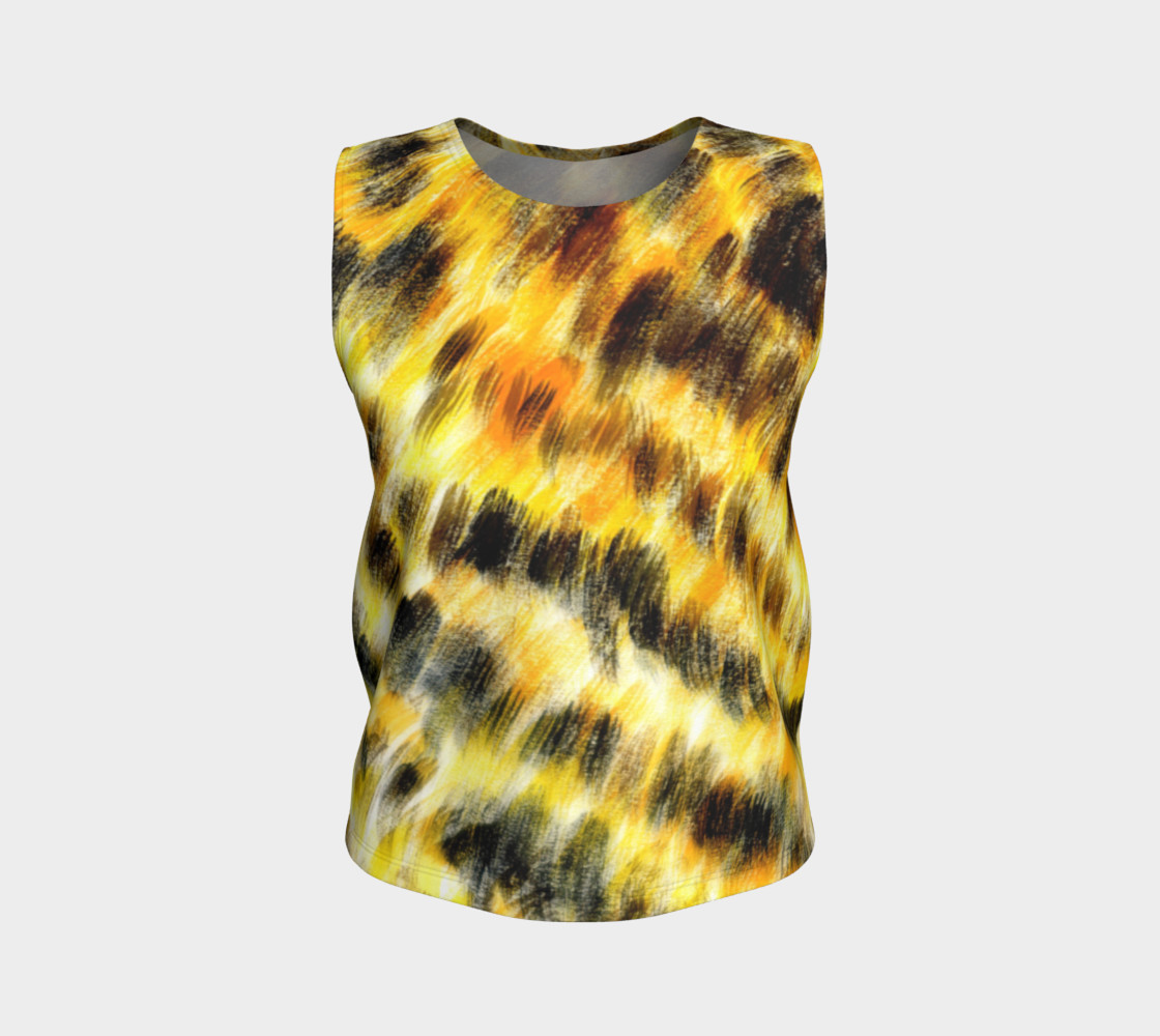 Yellow black fur preview #1