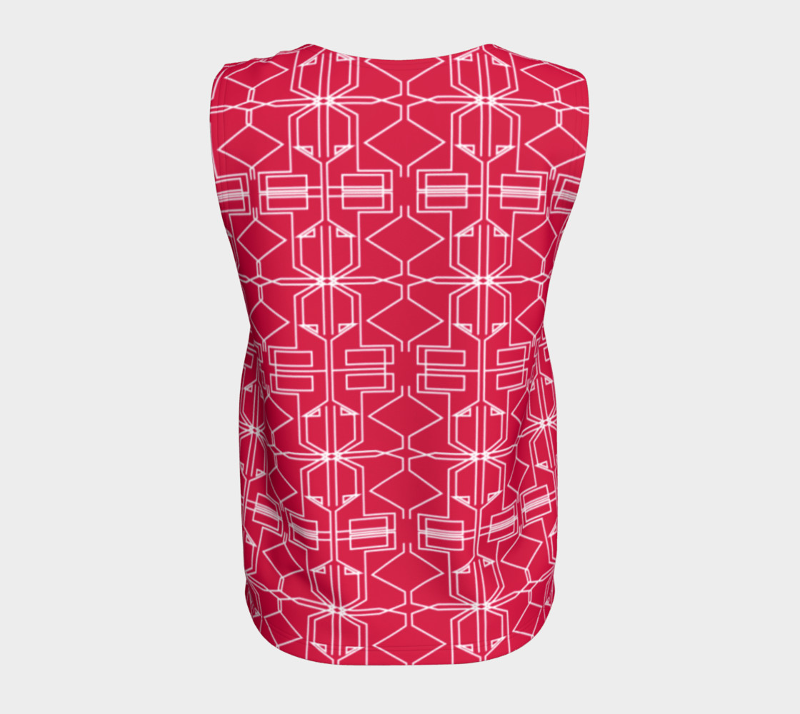 Design top aztecs red white preview #6