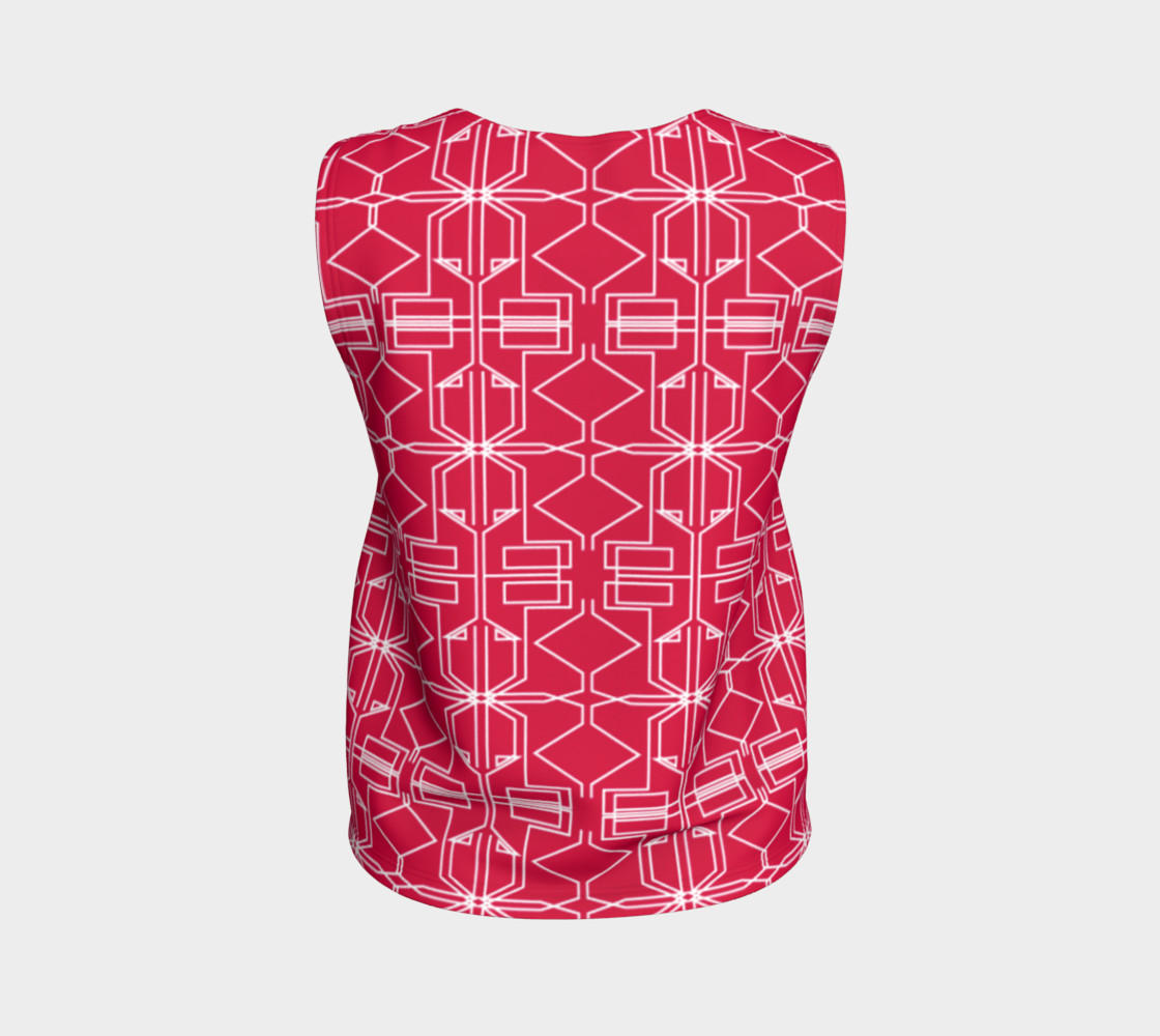 Design top aztecs red white preview #2