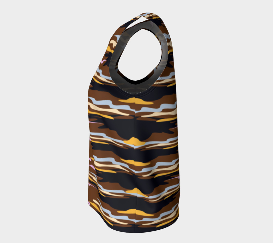 Designers top Camu Brown Choco preview #7
