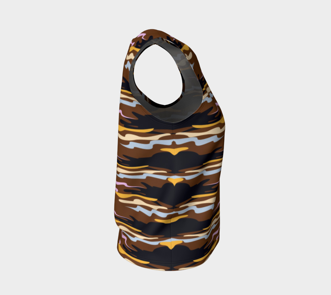 Designers top Camu Brown Choco preview #4