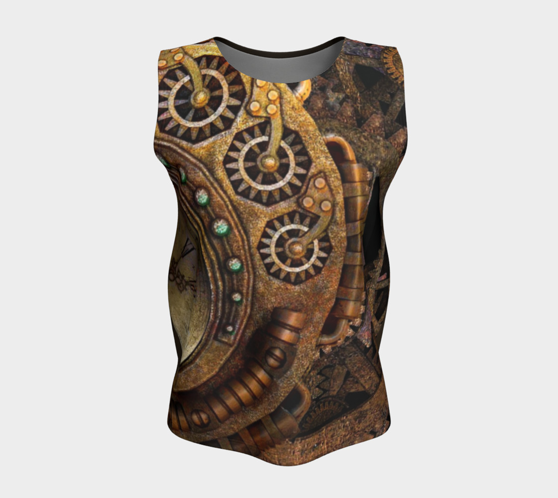 Steampunk Gears Tank Top preview #5