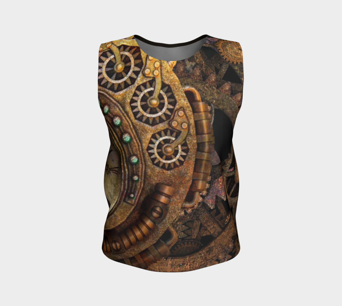 Steampunk Gears Tank Top preview #1