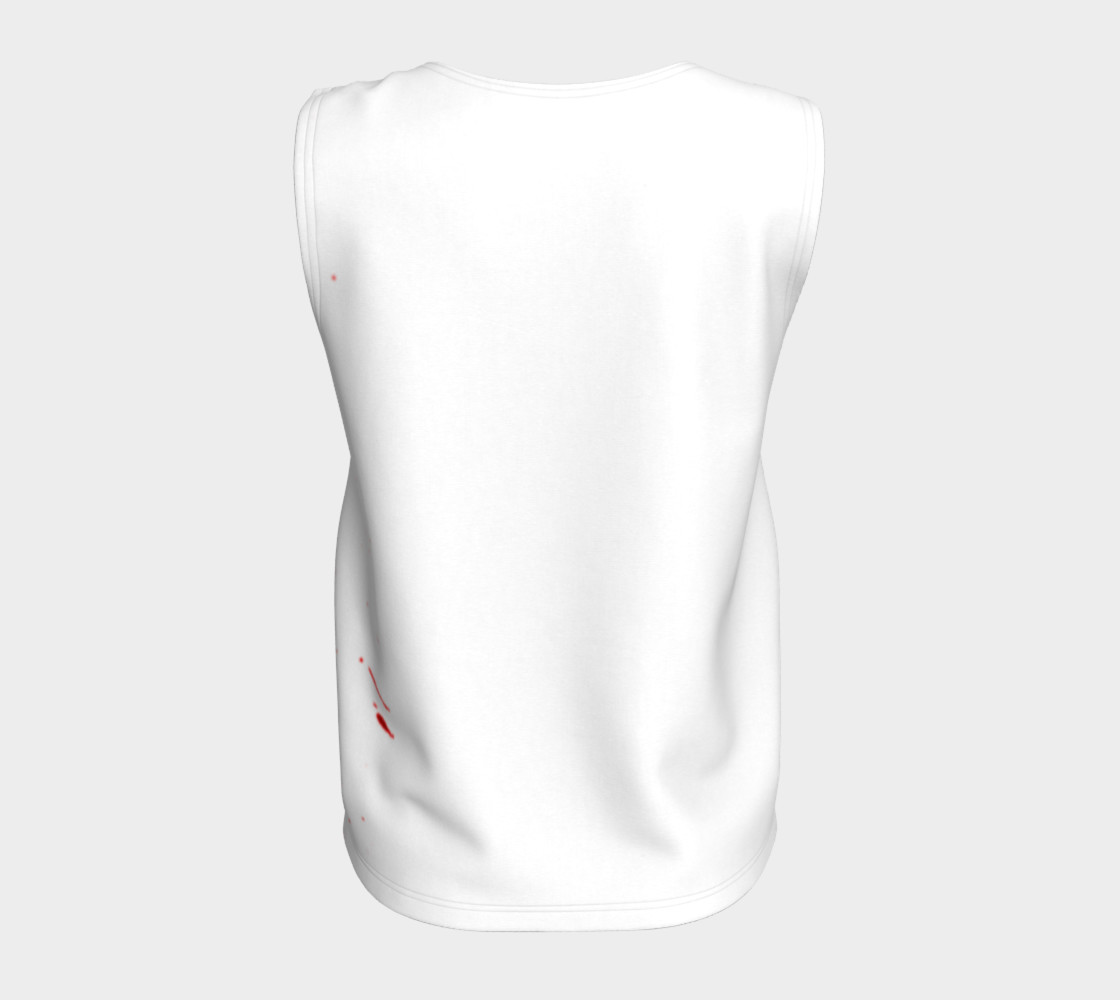 Blood Splatter First Cosplay Halloween Loose Tank Top preview #6