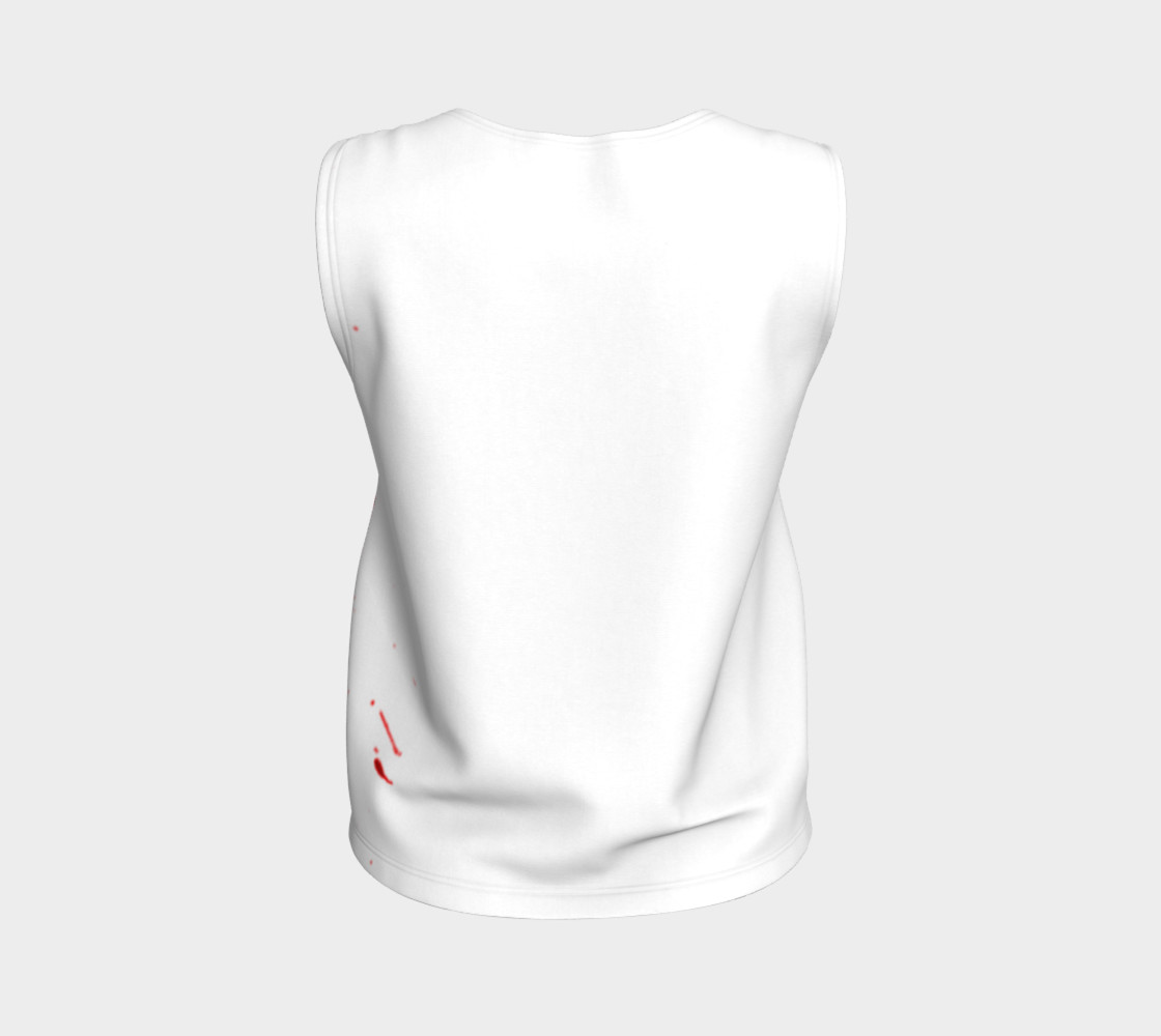 Blood Splatter First Cosplay Halloween Loose Tank Top preview #2