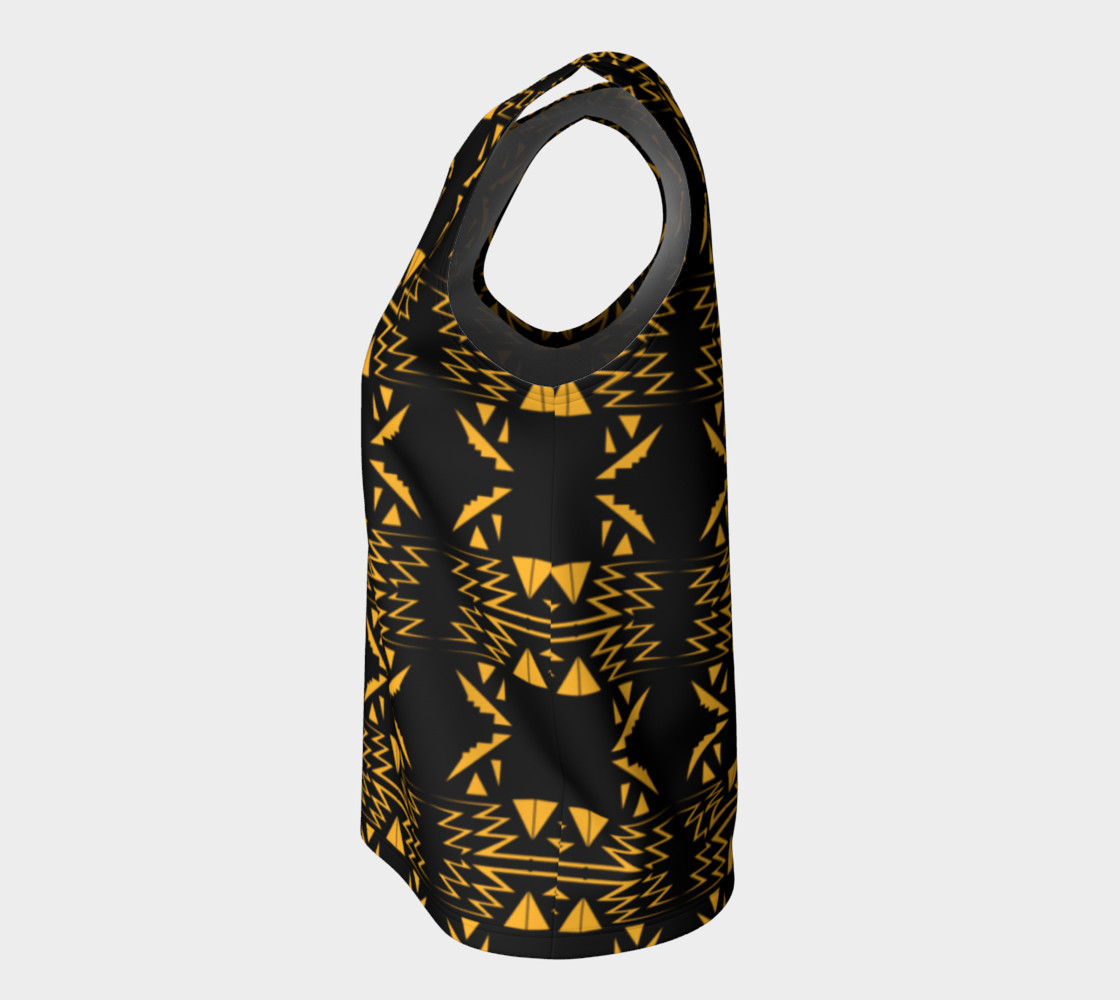 Designers top black gold Vintage Ornam. preview #7