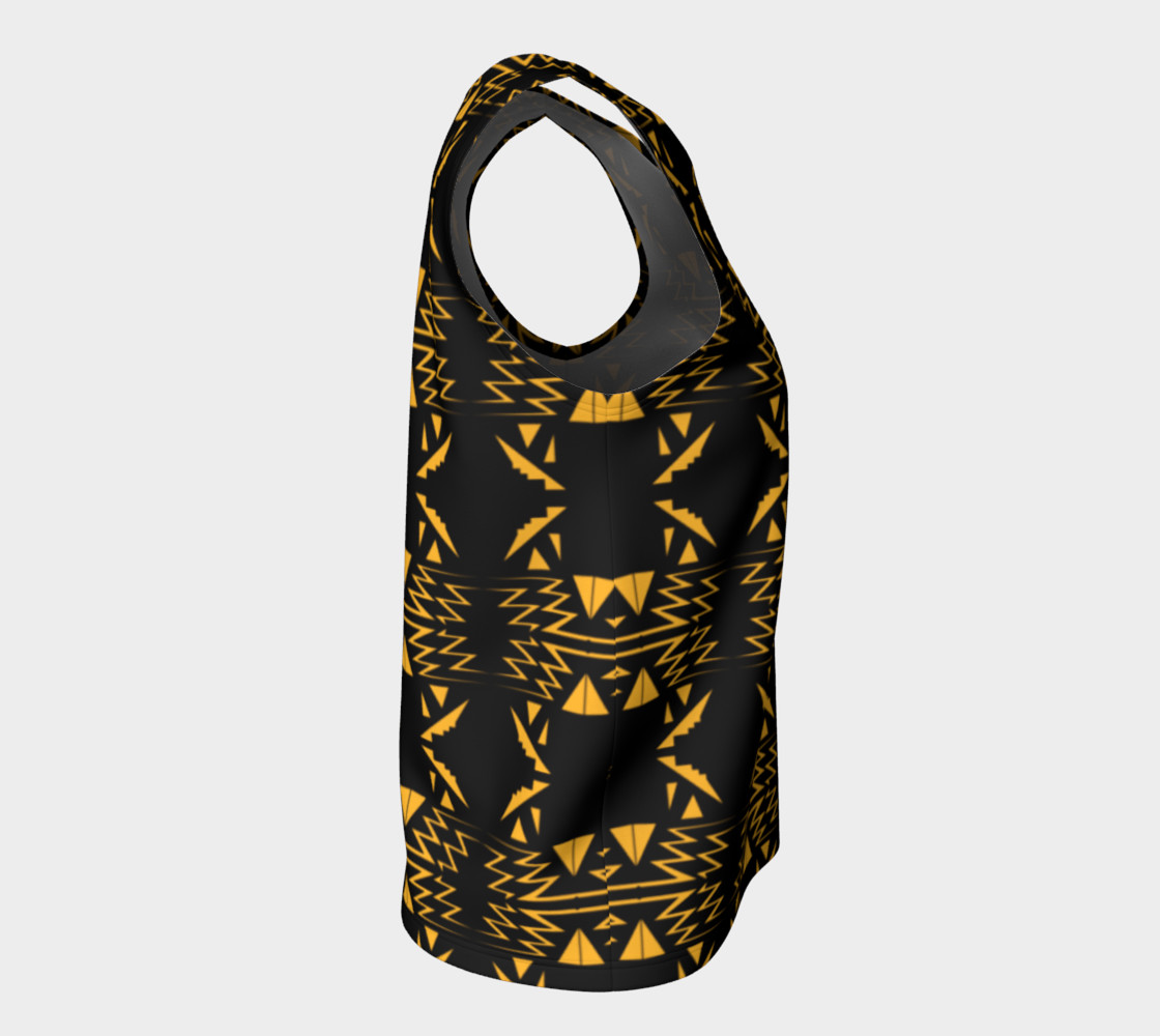 Designers top black gold Vintage Ornam. preview #8