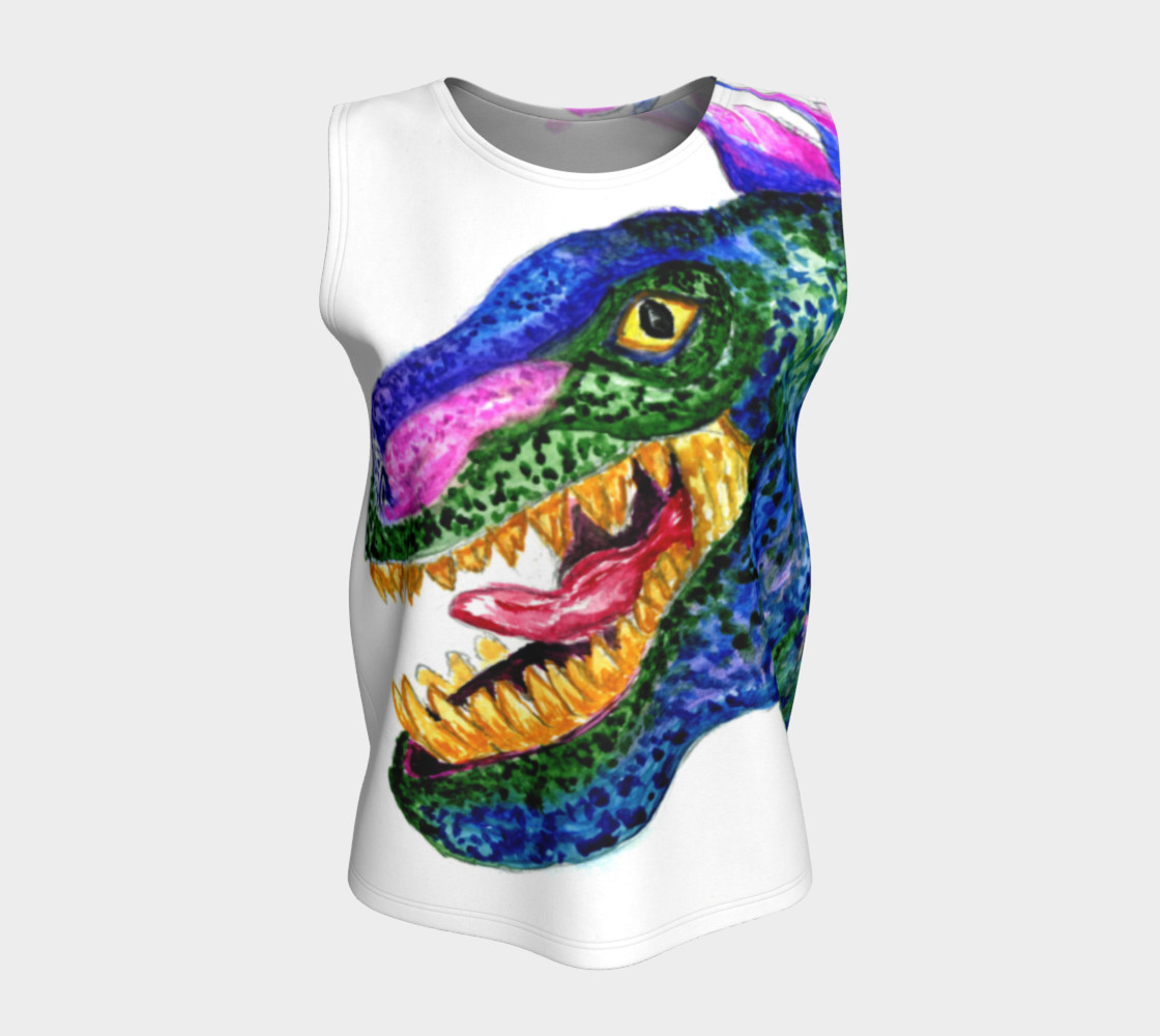 Grunge Velociraptor Art preview #5