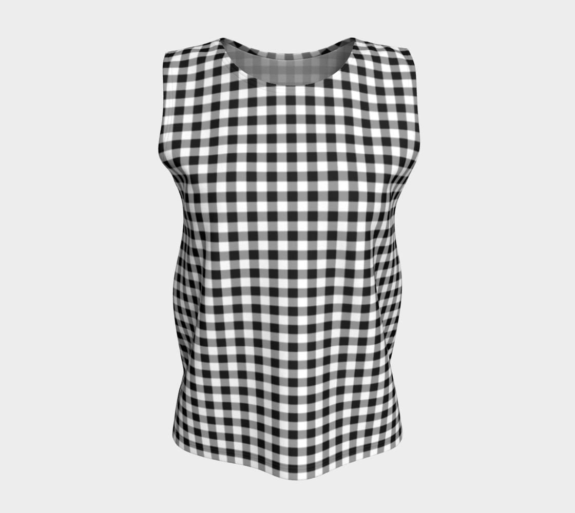 Aperçu de Black and White Gingham #5