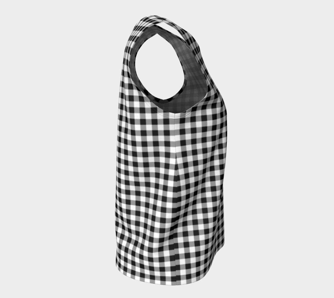 Aperçu de Black and White Gingham #8