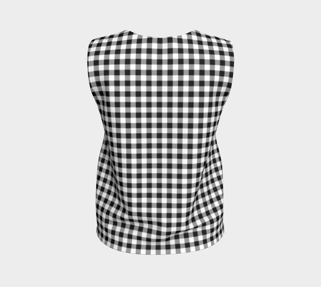 Aperçu de Black and White Gingham #2
