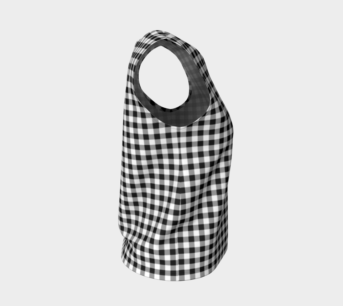 Aperçu de Black and White Gingham #4