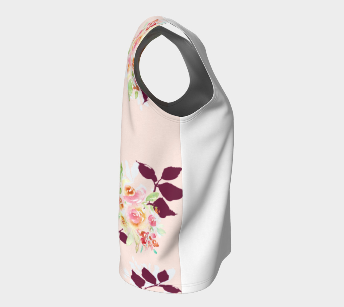 Aperçu de Audrey Blush Rose Long Tank #8