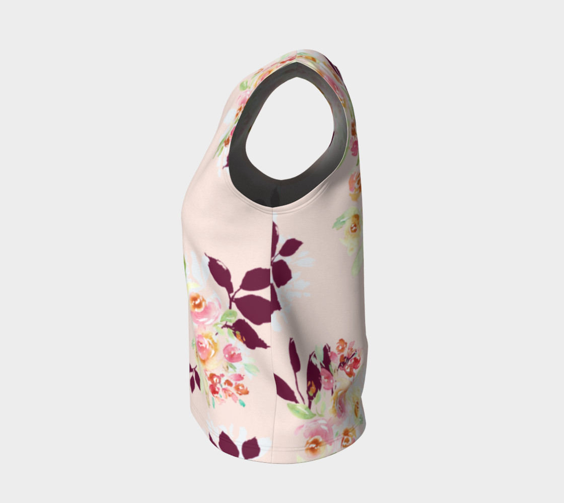 Aperçu de Audrey Blush Rose Long Tank #3