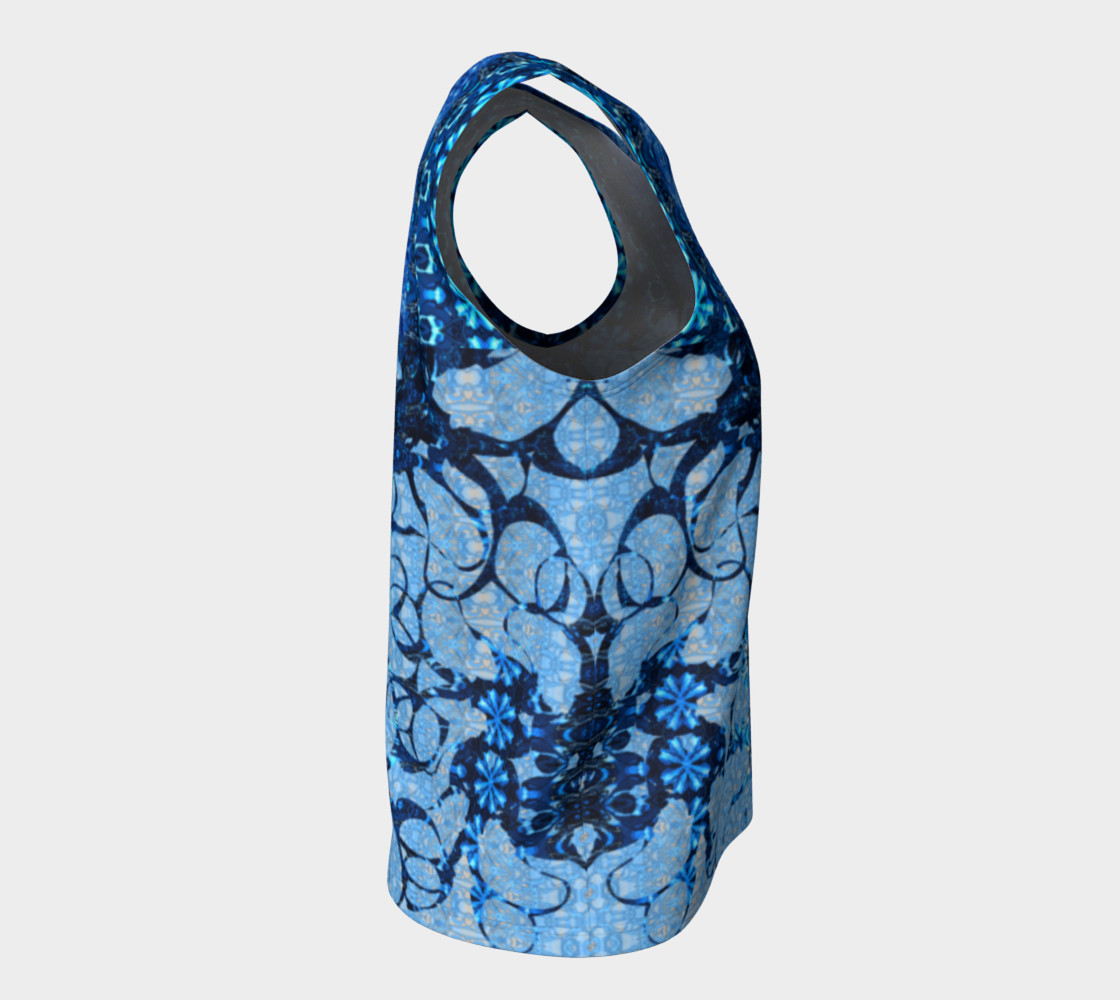 Kaleid Indigo Batik Patchwork preview #8