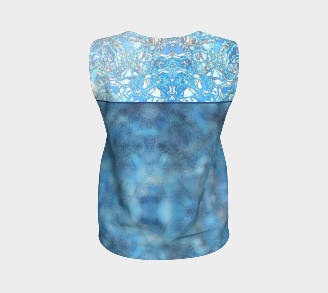 Aperçu de Kaleid Split Bodice Blue Muddle Over Lace #2