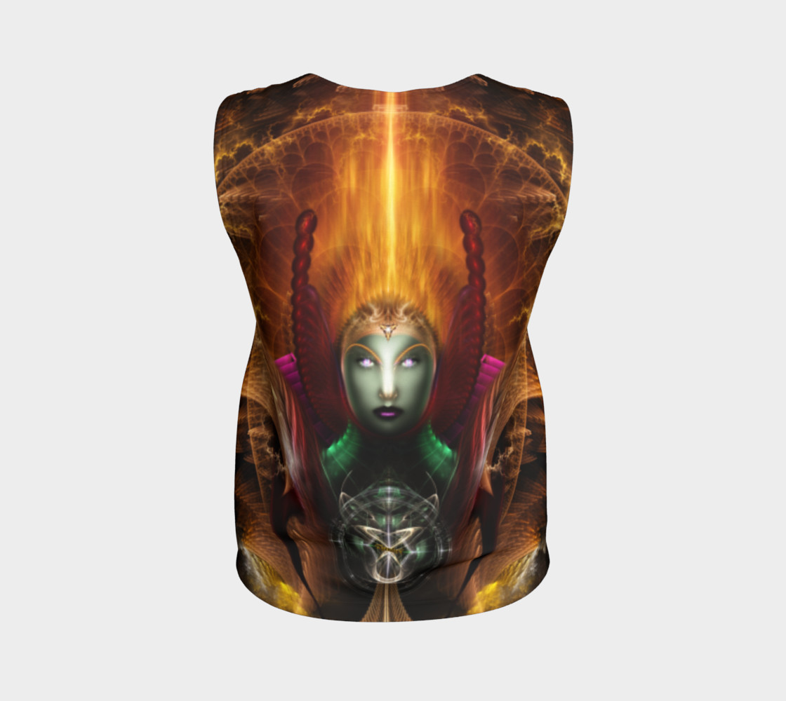 Riddian Queen Of Cosmic Fire Loose Take Top preview #2